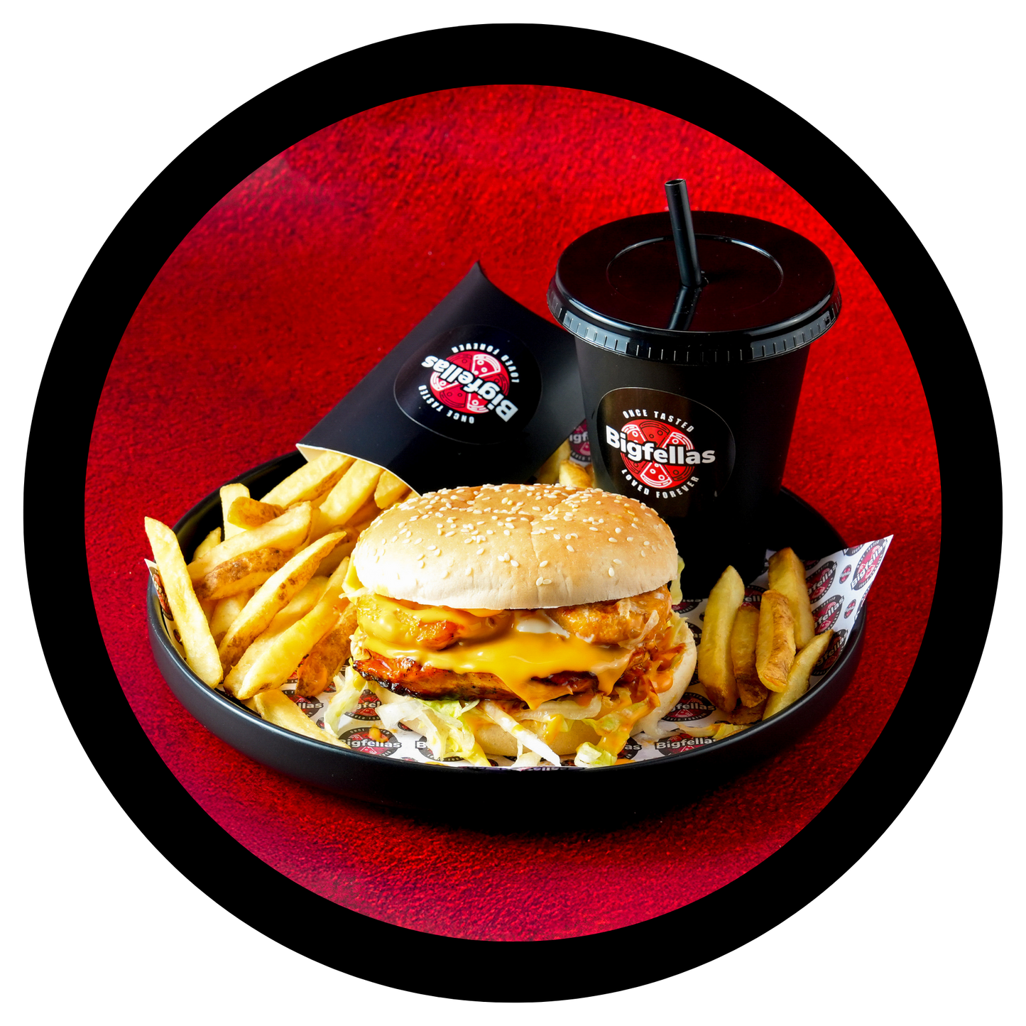 Flame Grilled Chicken Burger